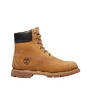 Timberland Premium Vattentäta Snörstövlar för Kvinnor Beige, Dam