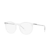 Dolce & Gabbana Diagonal Skuren Glasögonbågar White, Unisex