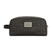 Dolce & Gabbana Stilren Clutch Väska Black, Herr