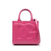 Dolce & Gabbana Stilren Läder Väska Pink, Dam