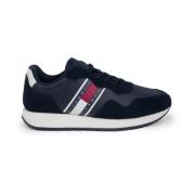 Tommy Jeans Modern Runner Sneakers Höst/Vinter Kollektion Blue, Herr