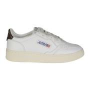 Autry Low Leather Medalist Sneakers White, Dam