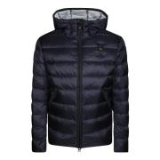 Blauer Huva Pufferjacka Blue, Herr