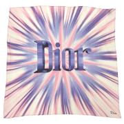 Dior Vintage Pre-owned Silke sjalar Multicolor, Dam