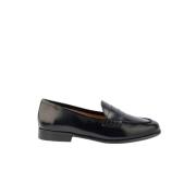 Maison Toufet Handgjorda Läder Moccasin Skor Black, Dam