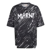 Marni Svarta T-shirts & Polos för kvinnor Black, Dam