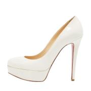 Christian Louboutin Pre-owned Pre-owned Laeder klackskor White, Dam