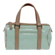 Fendi Vintage Pre-owned Canvas handvskor Green, Dam