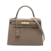 Hermès Vintage Pre-owned Laeder handvskor Brown, Dam