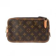 Louis Vuitton Vintage Pre-owned Tyg louis-vuitton-vskor Brown, Dam