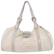 Fendi Vintage Pre-owned Canvas fendi-vskor Beige, Dam