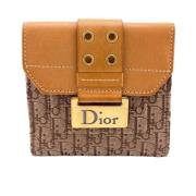 Dior Vintage Pre-owned Canvas plnbcker Beige, Dam