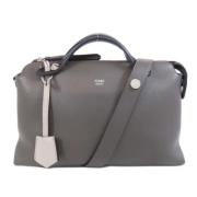 Fendi Vintage Pre-owned Tyg fendi-vskor Gray, Dam