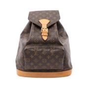 Louis Vuitton Vintage Pre-owned Canvas ryggsckar Brown, Dam