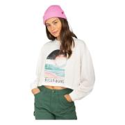 Billabong Find Your Coast Hoodie White, Dam