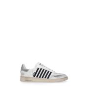 Dsquared2 Vita Mocka Läder Herr Sneakers White, Herr