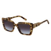 Marc Jacobs Elegant solglasögon i Havana/Brown Teal Brown, Dam