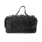 Chanel Vintage Pre-owned Laeder chanel-vskor Black, Dam