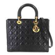 Dior Vintage Pre-owned Laeder dior-vskor Black, Dam