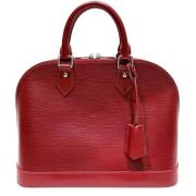 Louis Vuitton Vintage Pre-owned Laeder louis-vuitton-vskor Red, Dam