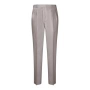 Canali Beige Byxor Höj Din Stil Gray, Herr