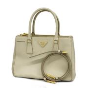 Prada Vintage Pre-owned Laeder prada-vskor Beige, Dam