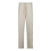 Maison Kitsuné Räv Patch Jogger Byxor Beige, Dam