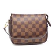 Louis Vuitton Vintage Pre-owned Tyg louis-vuitton-vskor Brown, Dam