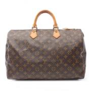 Louis Vuitton Vintage Pre-owned Canvas handvskor Brown, Dam