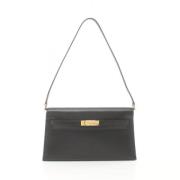 Hermès Vintage Pre-owned Tyg handvskor Black, Dam