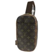 Louis Vuitton Vintage Pre-owned Canvas louis-vuitton-vskor Brown, Dam