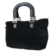 Fendi Vintage Pre-owned Canvas fendi-vskor Black, Dam