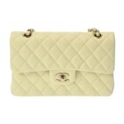 Chanel Vintage Pre-owned Laeder chanel-vskor Yellow, Dam