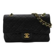 Chanel Vintage Pre-owned Laeder chanel-vskor Black, Dam