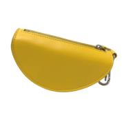 Fendi Vintage Pre-owned Laeder nyckelhllare Yellow, Dam