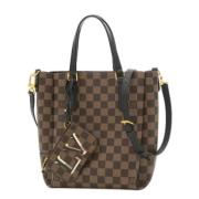 Louis Vuitton Vintage Pre-owned Canvas louis-vuitton-vskor Brown, Dam