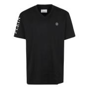 Philipp Plein Svart T-shirt för män Aw24 Black, Herr