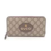 Gucci Vintage Pre-owned Laeder plnbcker Beige, Dam