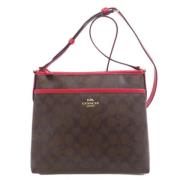 Coach Pre-owned Pre-owned Plast axelremsvskor Brown, Dam