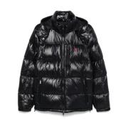 Ralph Lauren Svart Vinter Parka Jacka Black, Herr