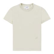 Axel Arigato Signature Slim T-Shirt Beige, Dam