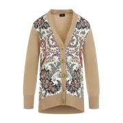 Etro Neutrala toner Elegant Tröja Aw24 Multicolor, Dam