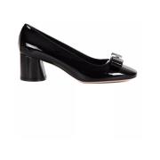 Casadei Svarta lackpumps Black, Dam