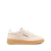 Autry Beige Mocka Sneakers Snygg Design Beige, Dam