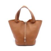 Hermès Vintage Pre-owned Laeder handvskor Brown, Dam