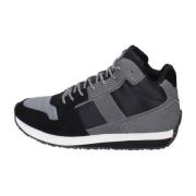 Kazar Studio Herr Sneakers i Syntetisk Mocka Black, Herr