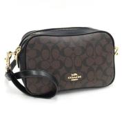 Coach Pre-owned Pre-owned Plast axelremsvskor Brown, Dam