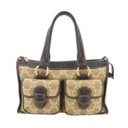 Celine Vintage Pre-owned Canvas totevskor Beige, Dam