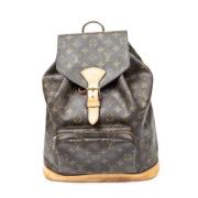 Louis Vuitton Vintage Pre-owned Canvas ryggsckar Brown, Dam