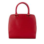 Louis Vuitton Vintage Pre-owned Laeder louis-vuitton-vskor Red, Dam